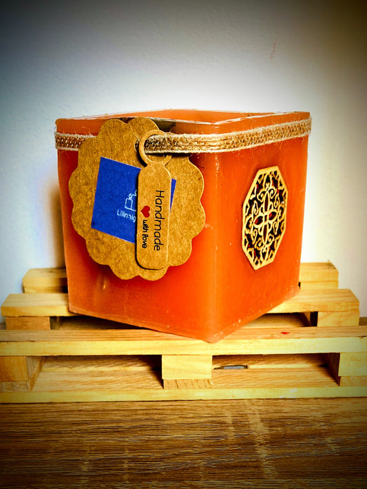 Fanal de cera / vela hueca estilo asiatico -Lilinnight