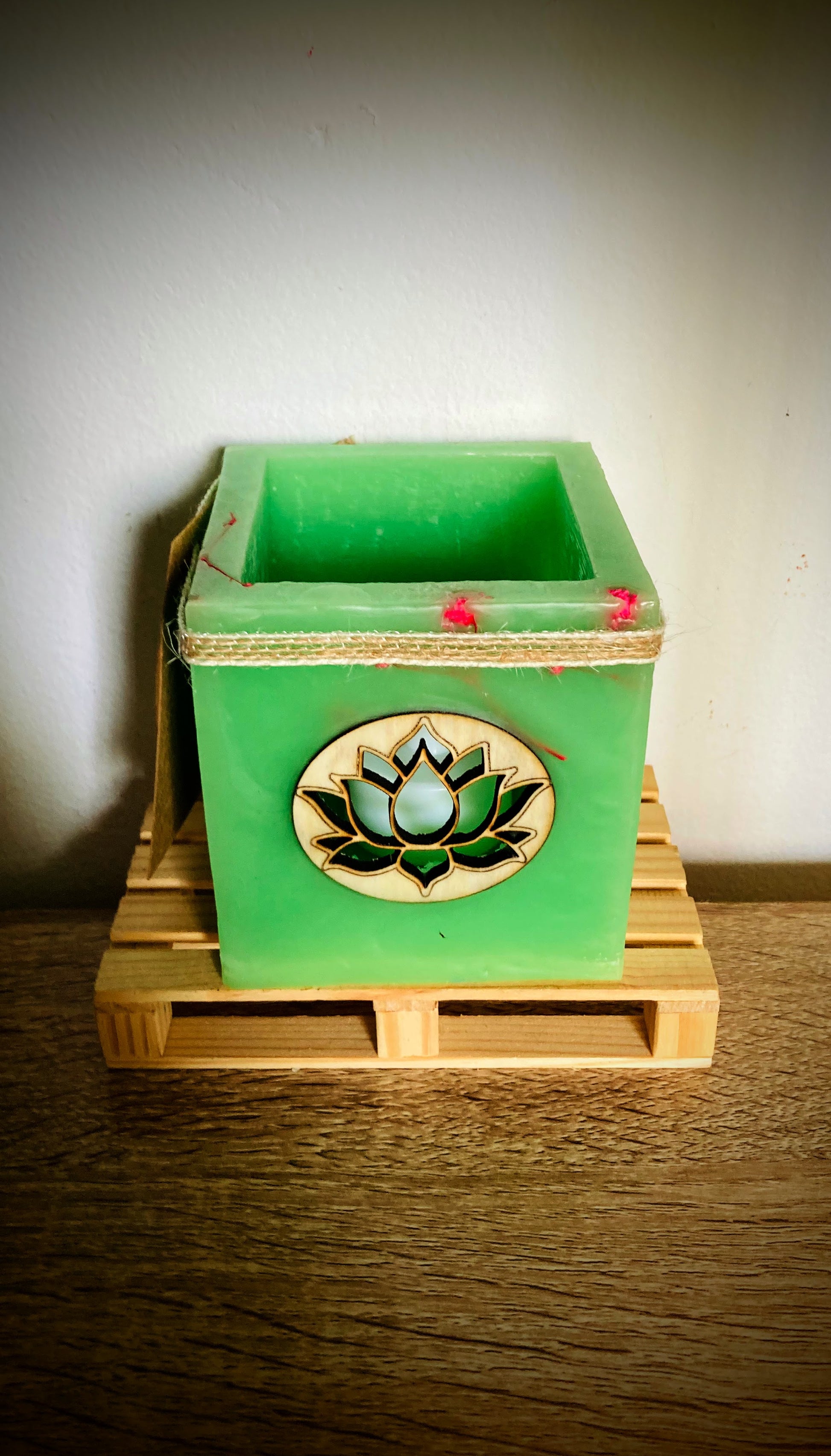 fanal de cera, vela hueca, lilinnight