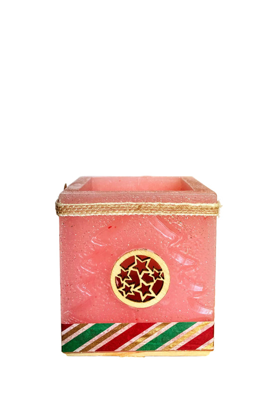 vela decorativa, vela artesanal, lilinnight, vela hueca, navidad