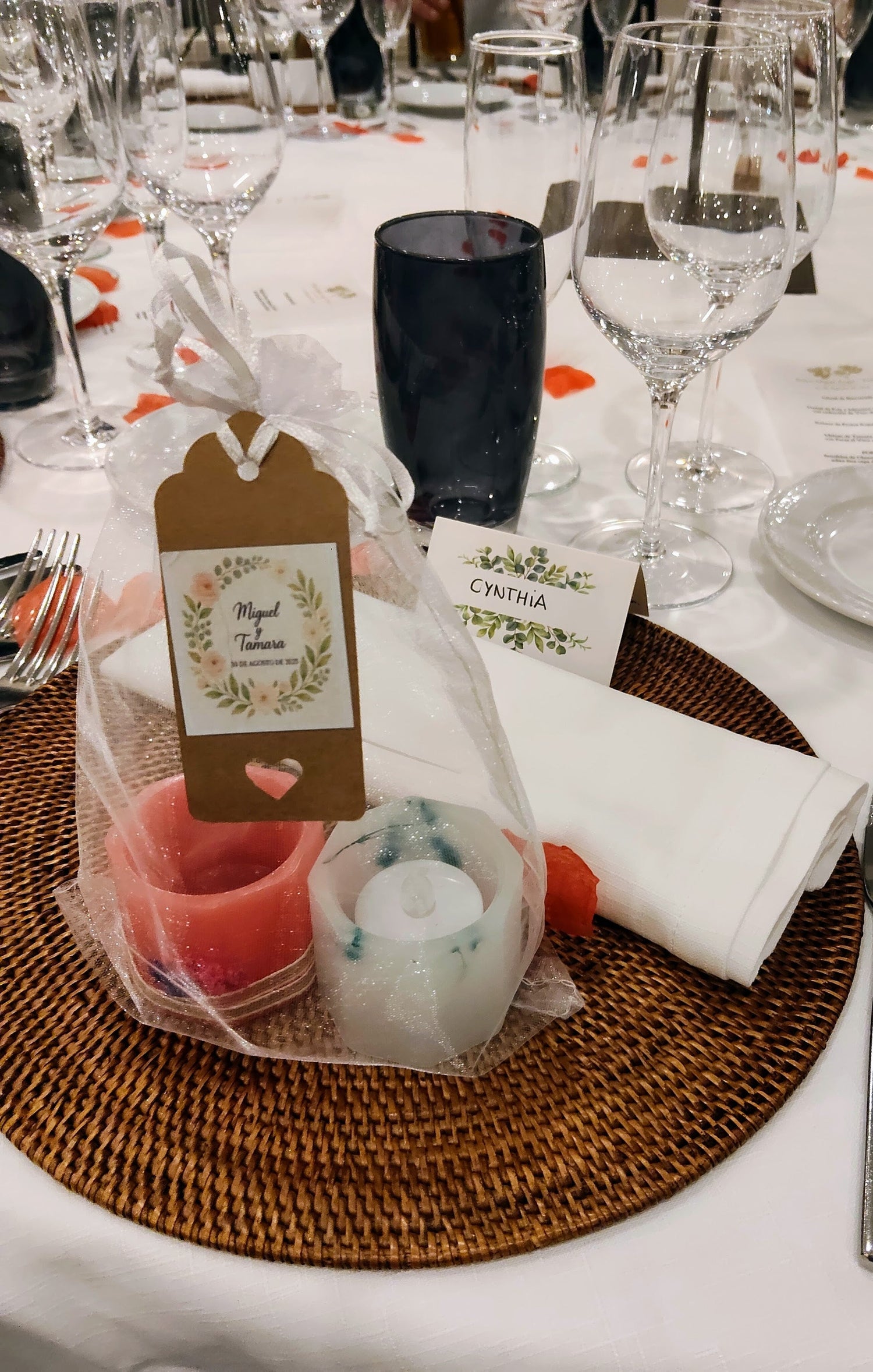 Fanales , Velas huecas para eventos