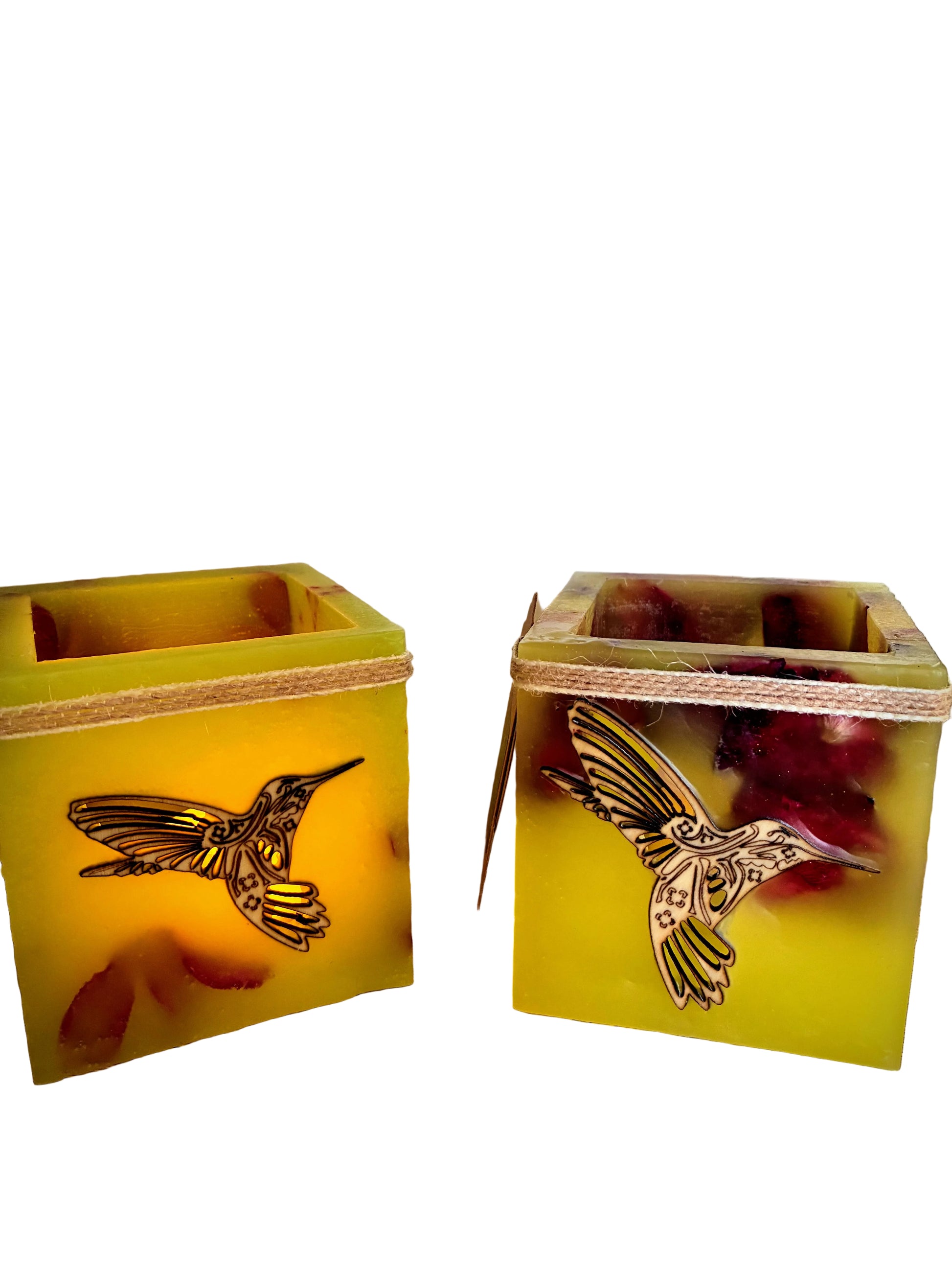 velas huecas- fanales aromaticos-colibri-vela led- lilinnight