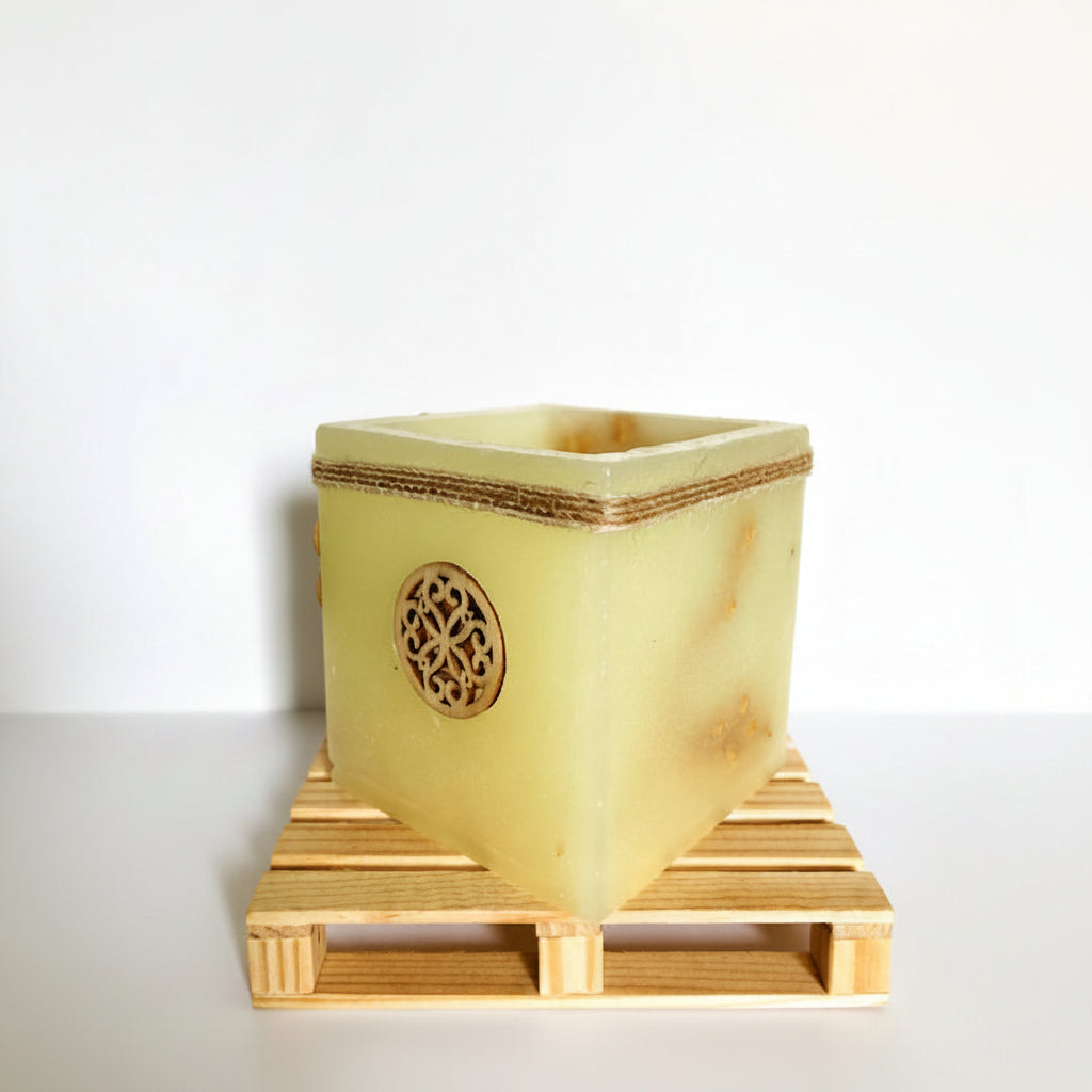 velas huecas, fanales, pantallas de cera, porta velas 