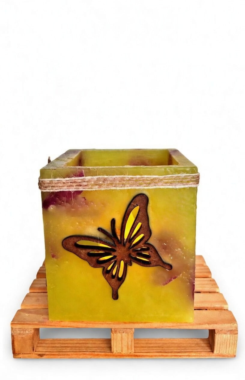 vela hueca, fanal de cera, porta velas, lilinnight