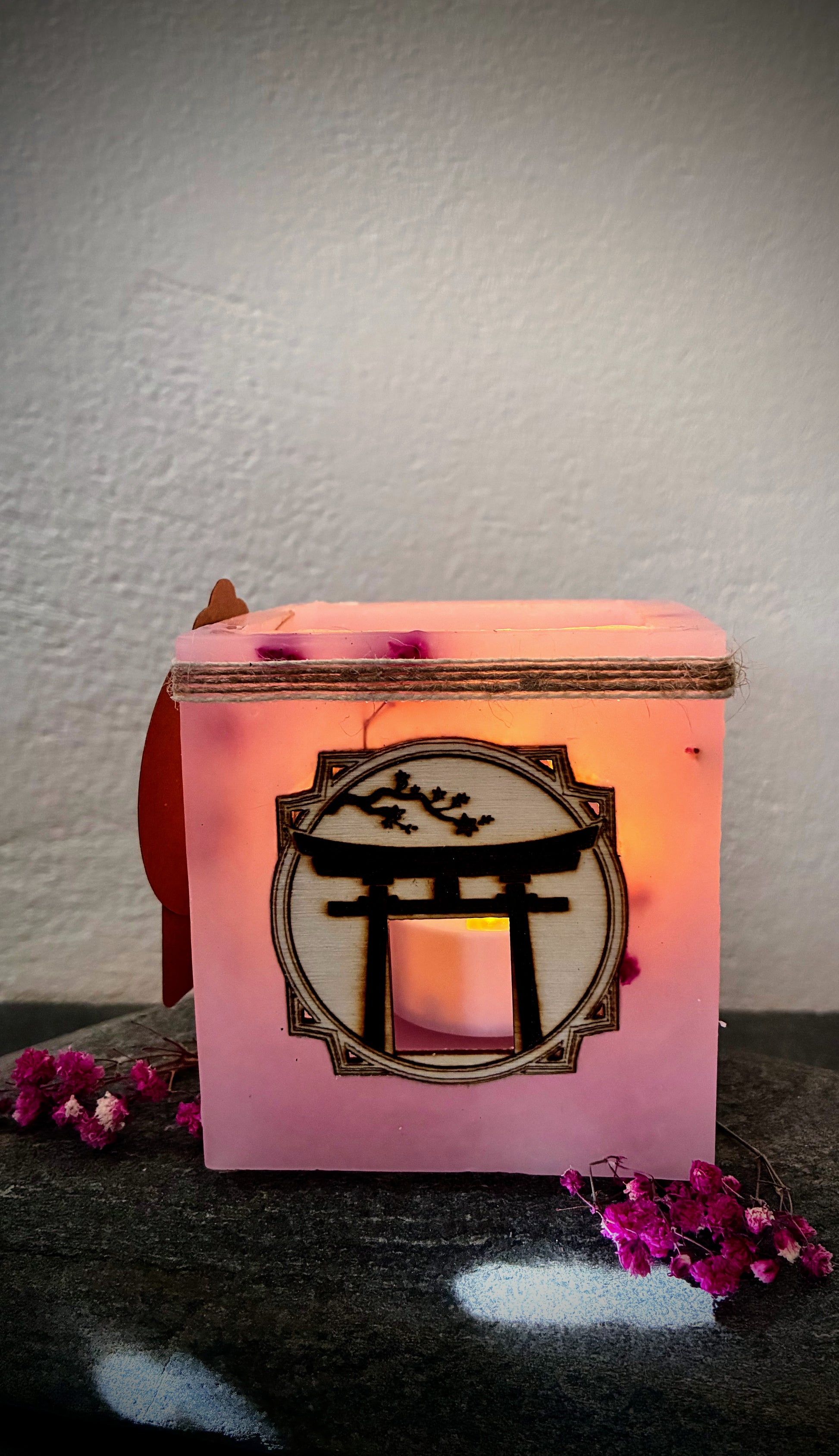 vela hueca -led- lilinnight