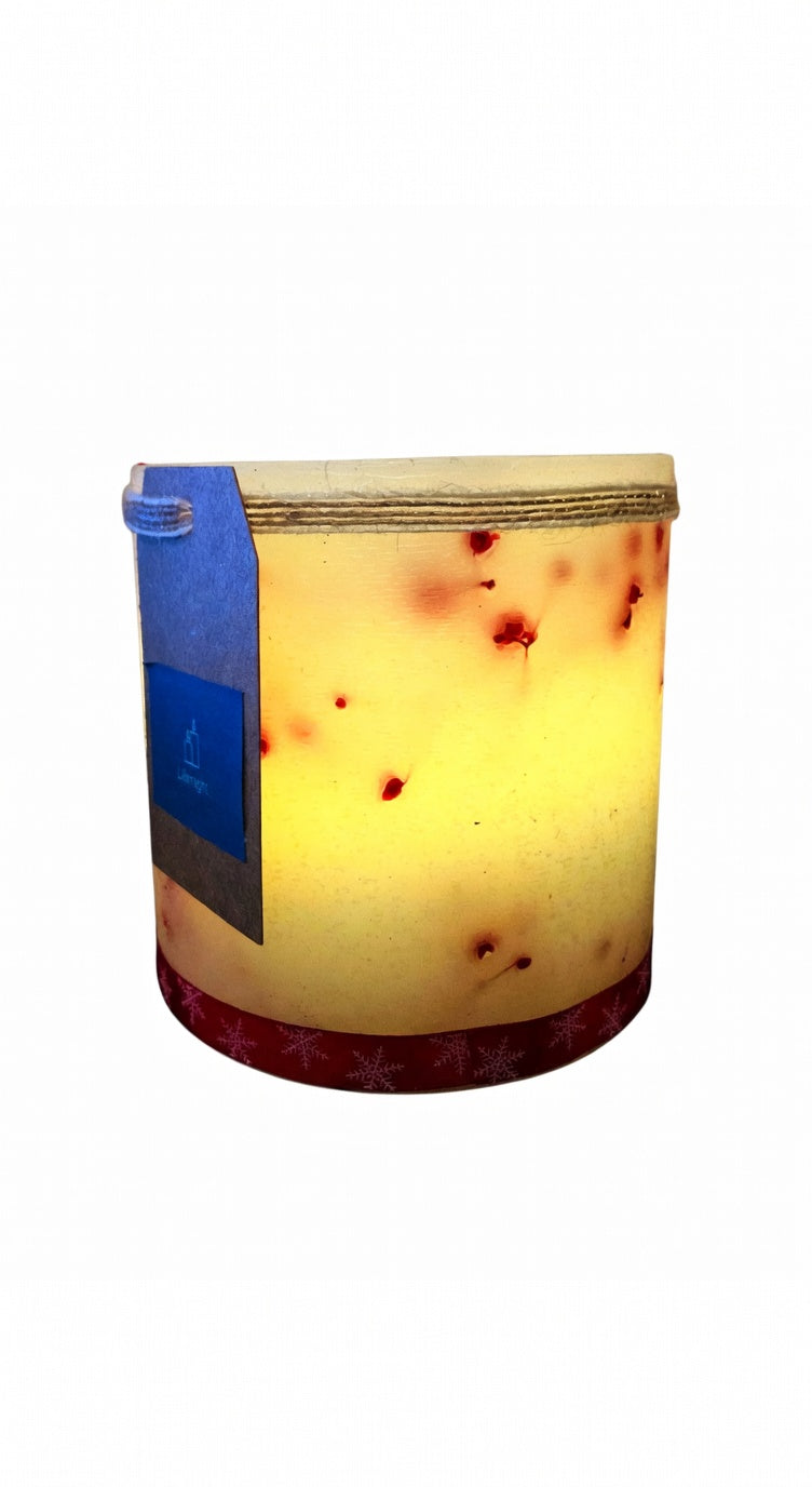 vela hueca, fanal cilindrico, aromatica, lilinnight