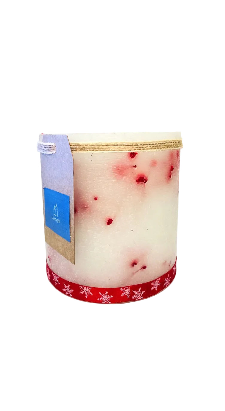 vela hueca, fanal cilindrico, aromatica, lilinnight