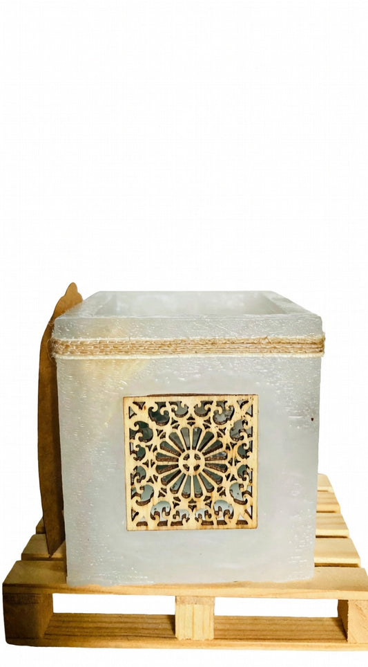 vela, vela hueca, fanal de cera, porta velas, lilinnight