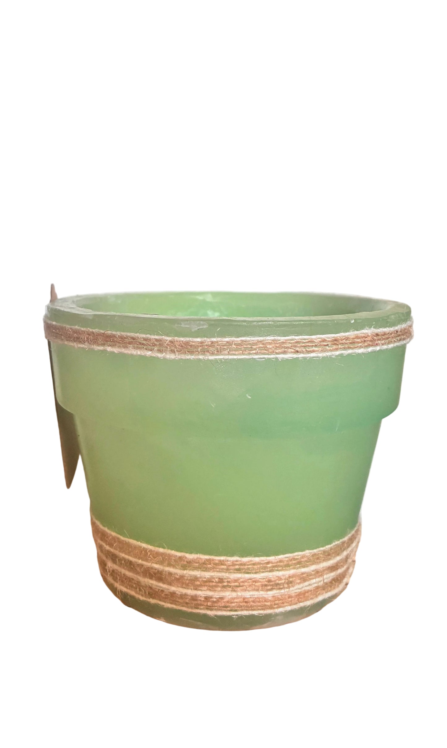 velas huecas, fanal de cera, lilinnight, maceta